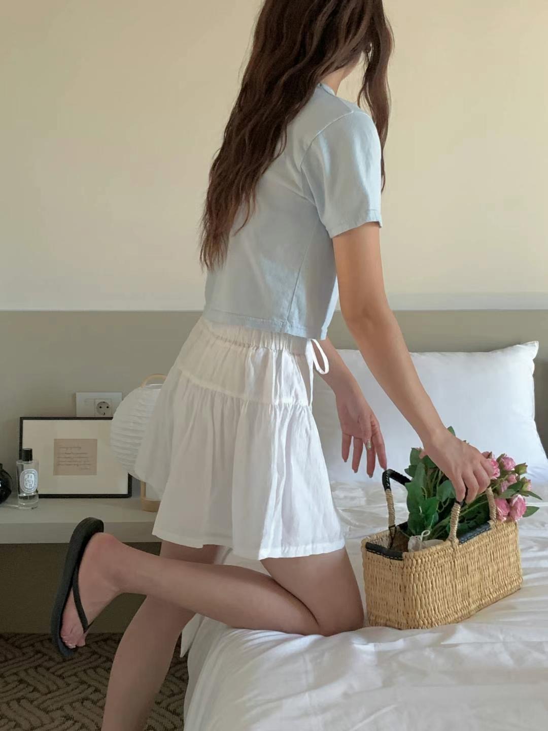 CHERRY YA東大門㊣實拍女士新品熱賣25春夏真品人氣休閑裙褲CHERRY YA裙褲