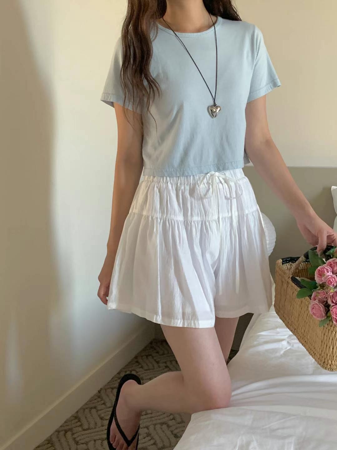 CHERRY YA東大門㊣實拍女士新品熱賣25春夏真品人氣休閑裙褲CHERRY YA裙褲