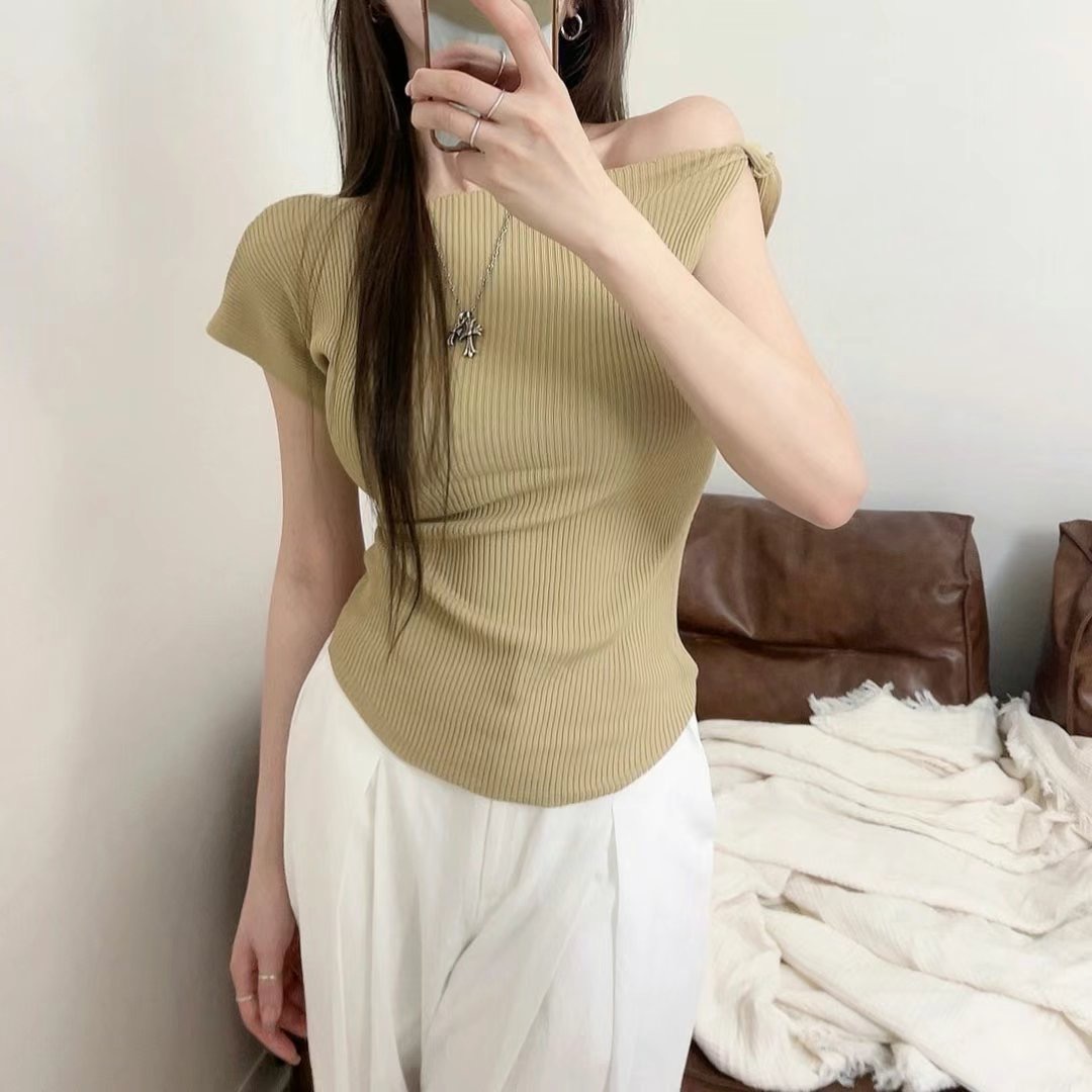 MY YOUNG東大門㊣直郵女裝新品熱賣真品職業時尚休閑針織衫OUNCE針織衫