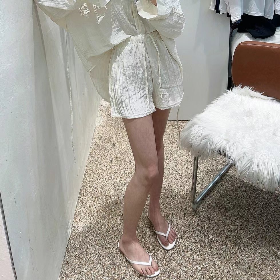 MY YOUNG東大門㊣代購女裝新品人氣時尚25春夏推薦職業短褲OUNCE短褲