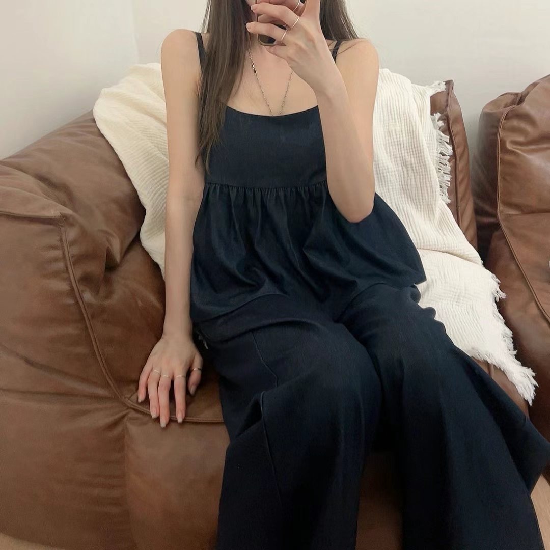 MY YOUNG東大門㊣實拍女士新款職業時尚人氣真品休閑吊帶背心OUNCE吊帶/背心