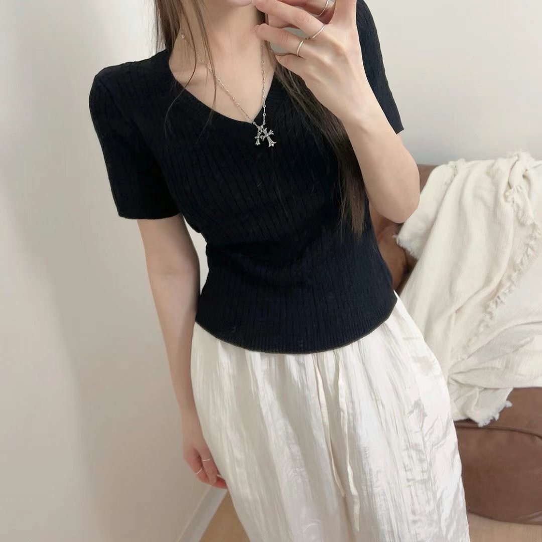 MY YOUNG韓國代購㊣女裝新品真品人氣時尚休閑推薦25春夏針織衫OUNCE針織衫圖色3