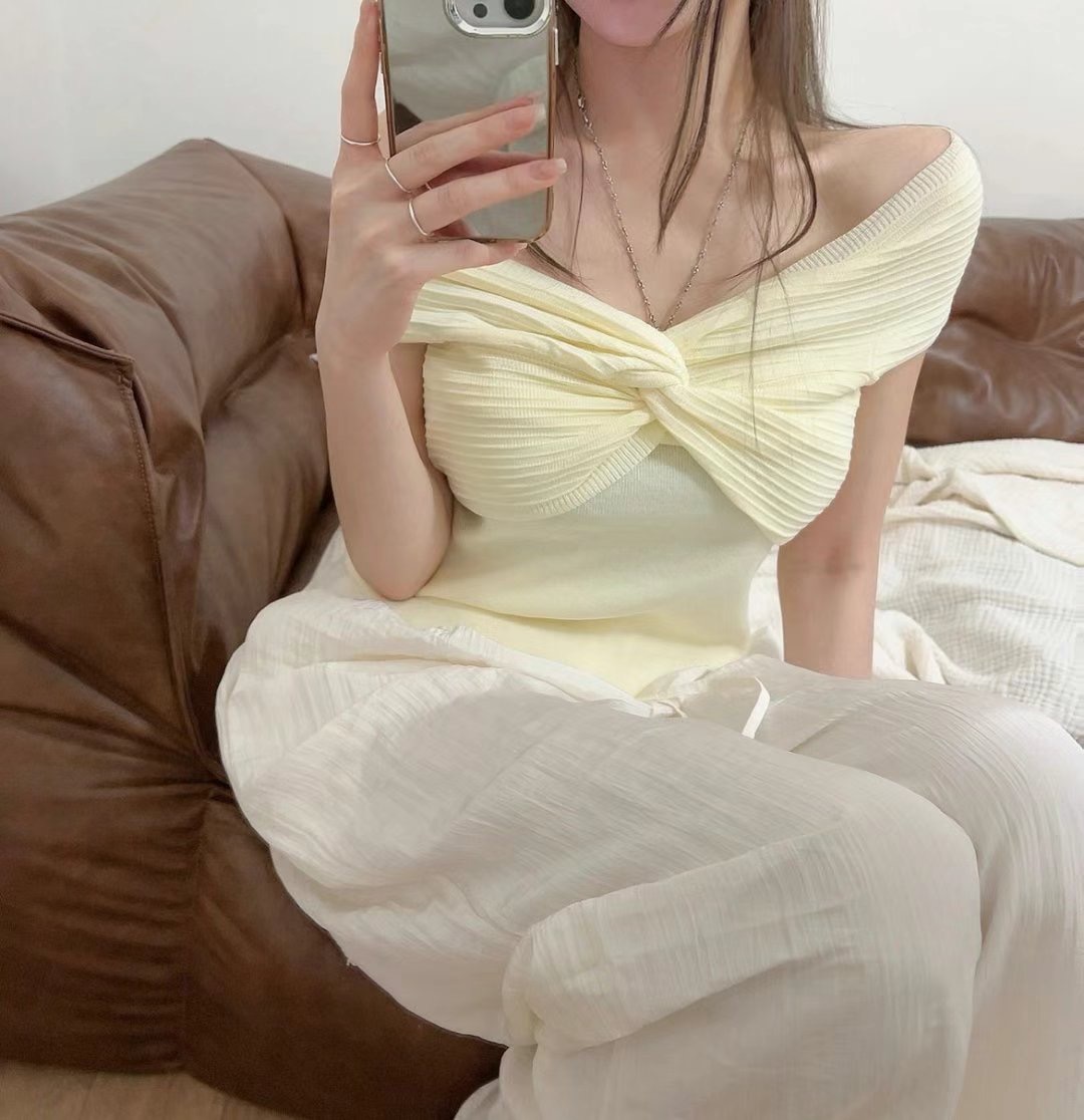 MY YOUNG韓國直郵㊣女士新品人氣職業推薦熱賣真品休閑針織衫OUNCE針織衫