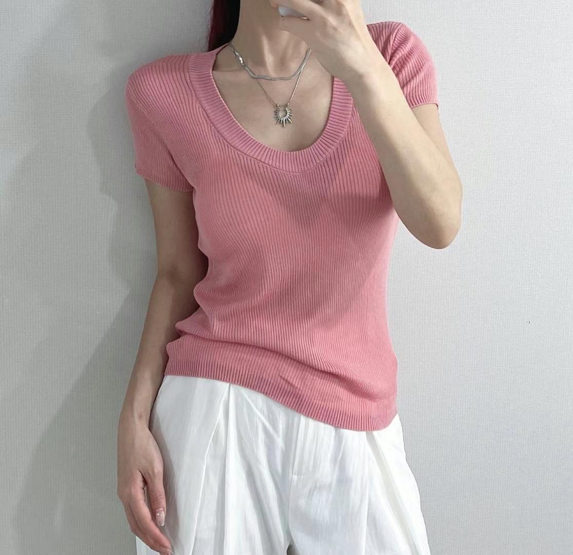 MY YOUNG韓國直郵㊣女士新款時尚休閑人氣職業真品推薦針織衫OUNCE針織衫圖色3