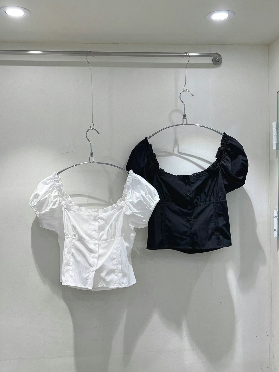 MY YOUNG韓國代購㊣女裝新款25春夏真品推薦休閑襯衫蕾絲衫OUNCE襯衫/蕾絲衫