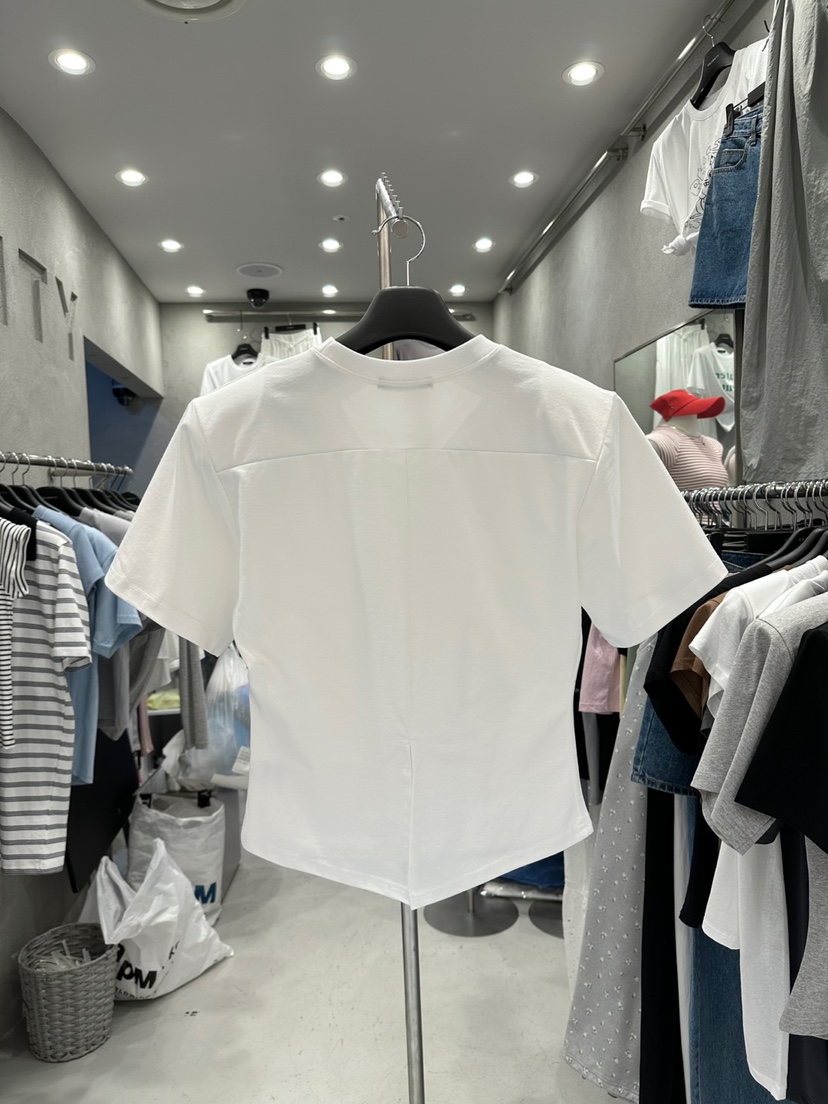 CELEBRITY-A韓國代購㊣女士新品25春夏時尚休閑熱賣推薦T恤CELEBRITY-AT恤