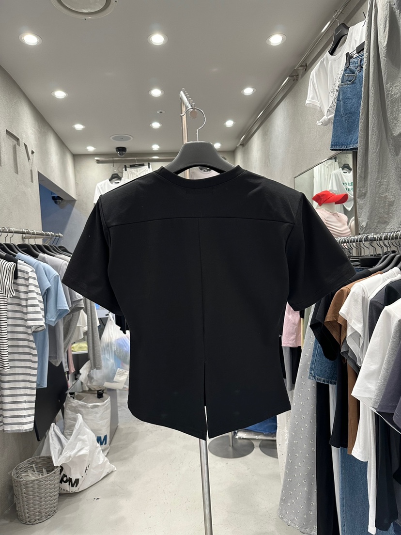 CELEBRITY-A韓國代購㊣女士新品25春夏時尚休閑熱賣推薦T恤CELEBRITY-AT恤