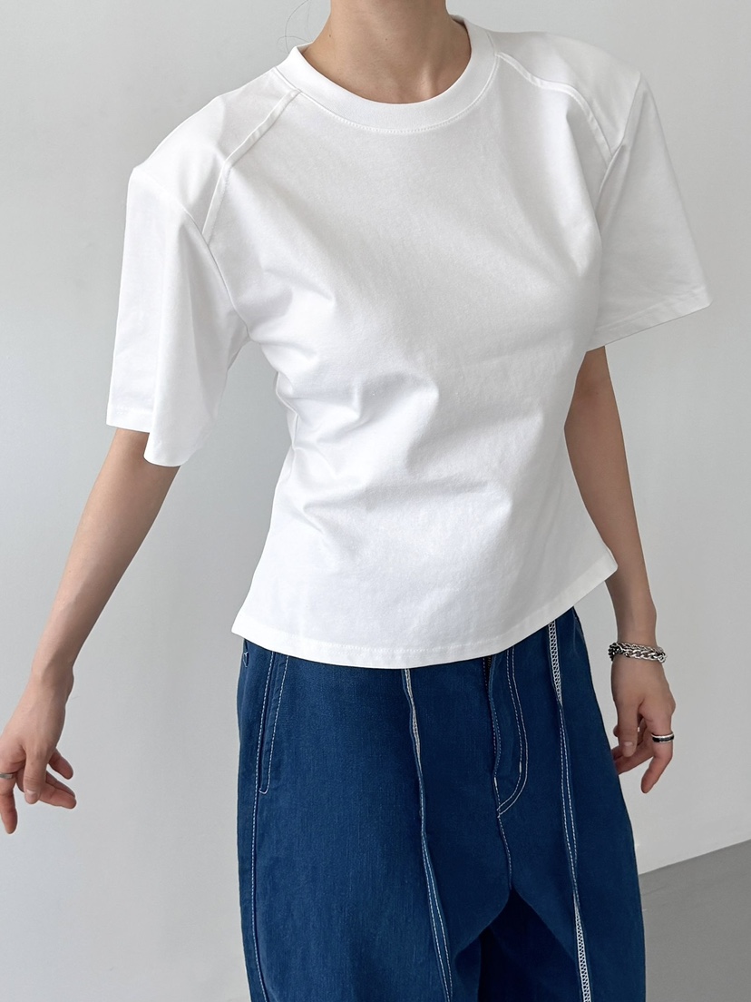CELEBRITY-A韓國代購㊣女士新品25春夏時尚休閑熱賣推薦T恤CELEBRITY-AT恤