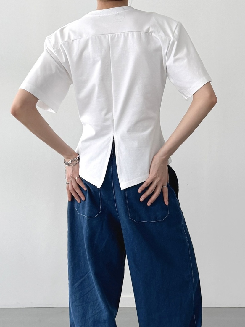 CELEBRITY-A韓國代購㊣女士新品25春夏時尚休閑熱賣推薦T恤CELEBRITY-AT恤