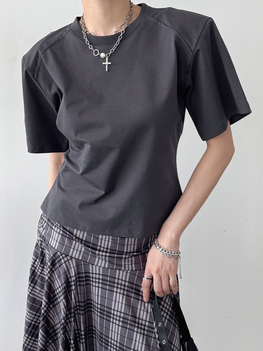 CELEBRITY-A韓國代購㊣女士新品25春夏時尚休閑熱賣推薦T恤CELEBRITY-AT恤