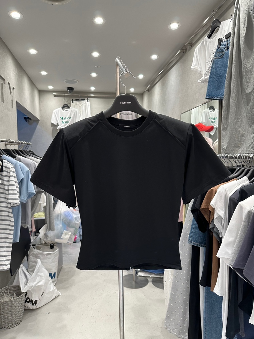 CELEBRITY-A韓國代購㊣女士新品25春夏時尚休閑熱賣推薦T恤CELEBRITY-AT恤圖色3