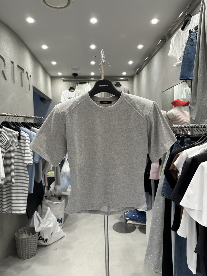 CELEBRITY-A韓國代購㊣女士新品25春夏時尚休閑熱賣推薦T恤CELEBRITY-AT恤圖色4