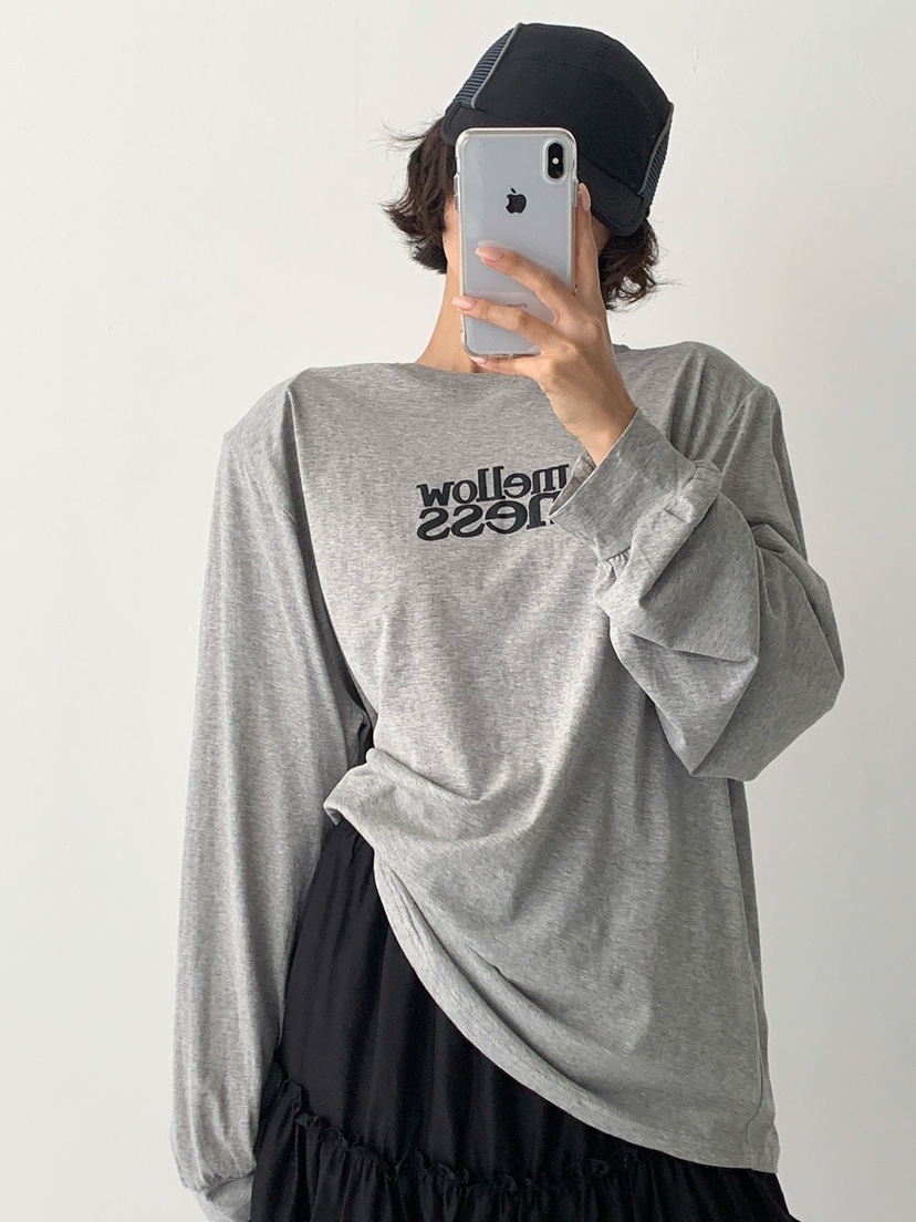 CELEBRITY-A東大門㊣代購女裝新品推薦時尚人氣25春夏長袖T恤CELEBRITY-A長袖T恤