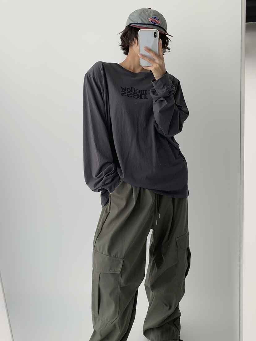 CELEBRITY-A東大門㊣代購女裝新品推薦時尚人氣25春夏長袖T恤CELEBRITY-A長袖T恤