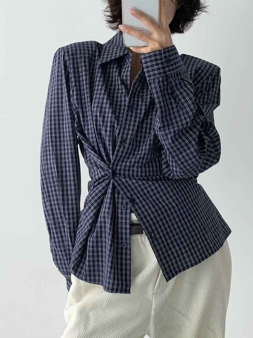 CELEBRITY-A東大門㊣代購女士新品職業25春夏推薦襯衫蕾絲衫CELEBRITY-A襯衫/蕾絲衫