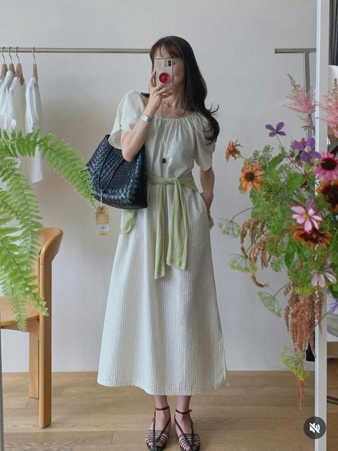 NEAR DEAR韓國代購㊣女裝新品真品職業推薦休閑熱賣連衣裙NEAR DEAR連衣裙圖色2