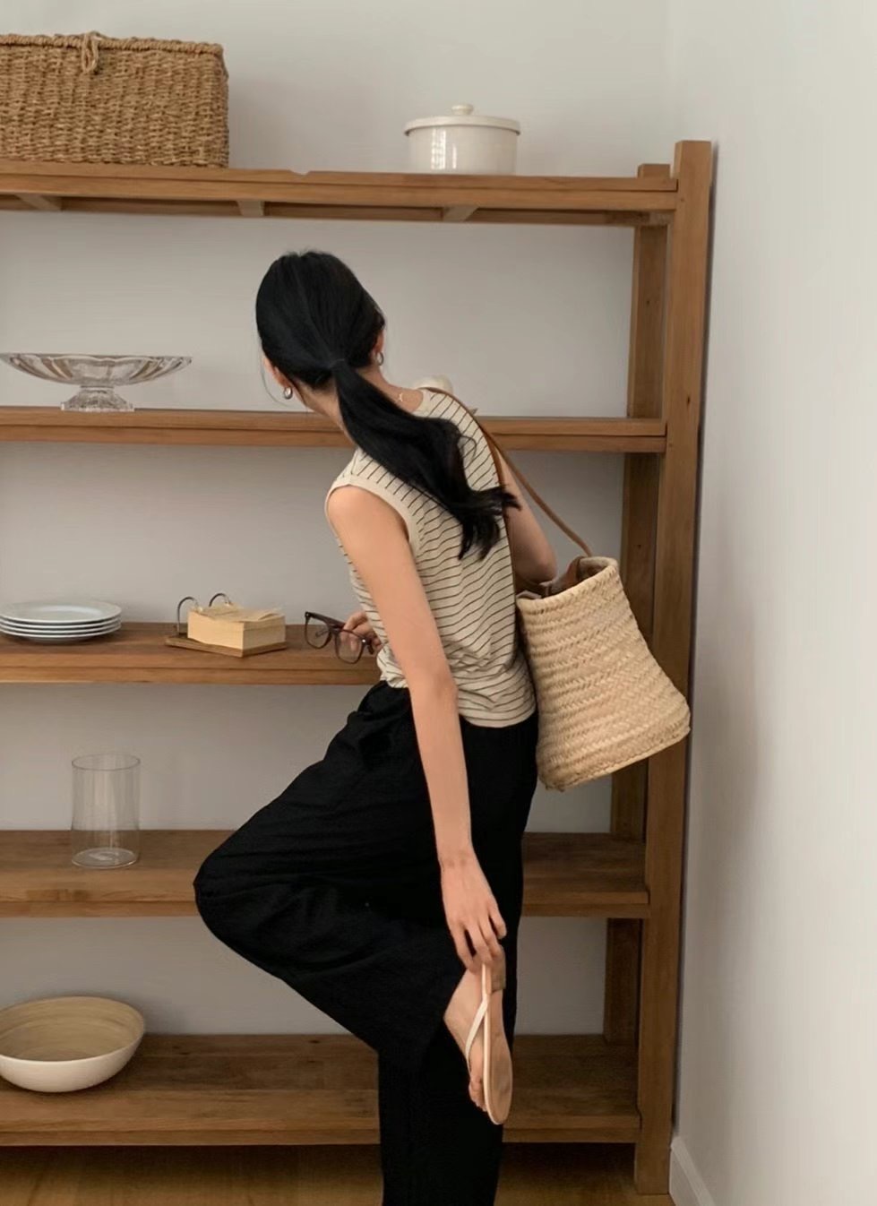 NEAR DEAR東大門㊣代購女裝新品休閑人氣25春夏熱賣吊帶背心NEAR DEAR吊帶/背心