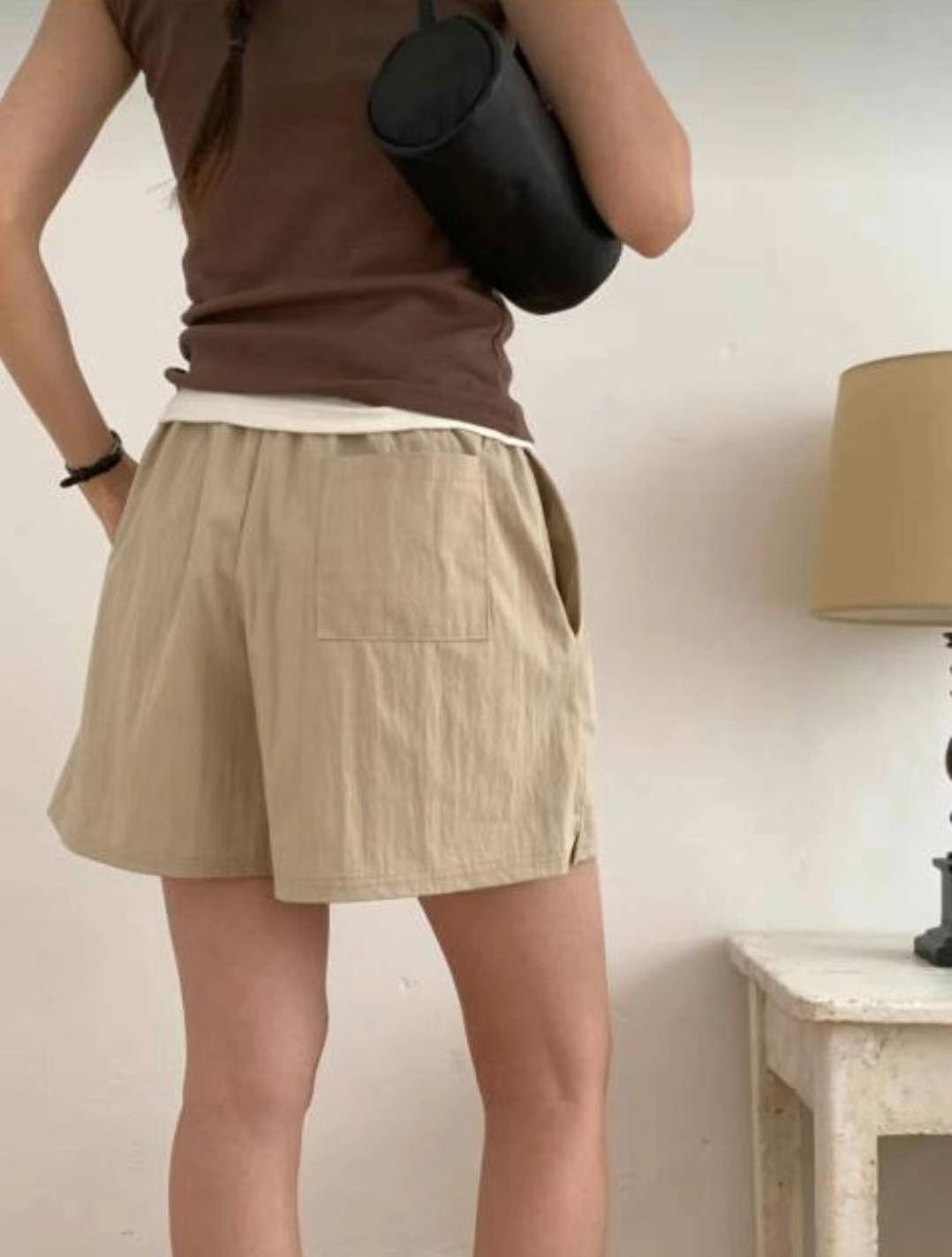 NEAR DEAR韓國直郵㊣女士新品人氣熱賣推薦時尚真品休閑短褲NEAR DEAR短褲