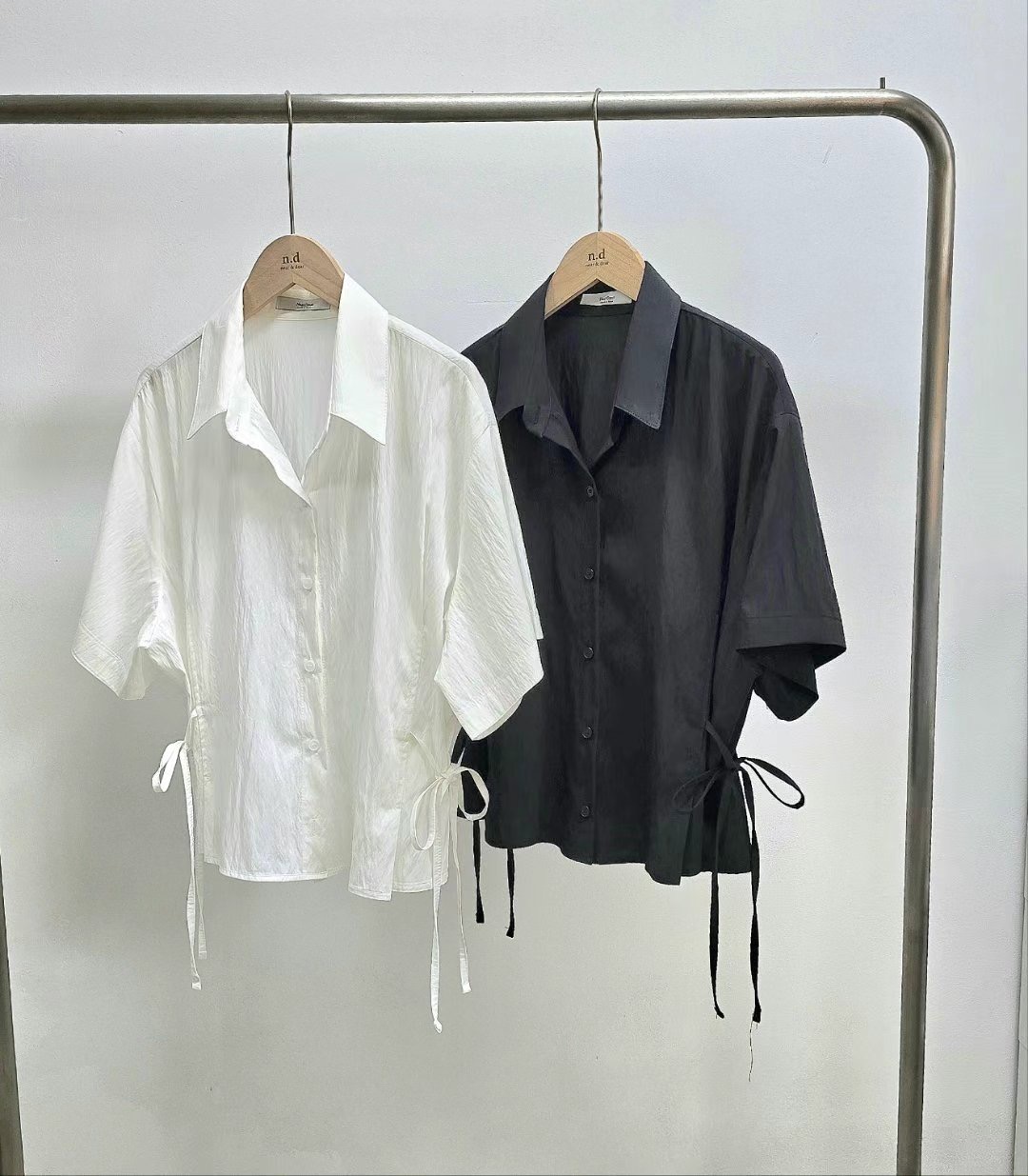 NEAR DEAR東大門㊣直郵女士新品人氣時尚25春夏襯衫蕾絲衫NEAR DEAR襯衫/蕾絲衫