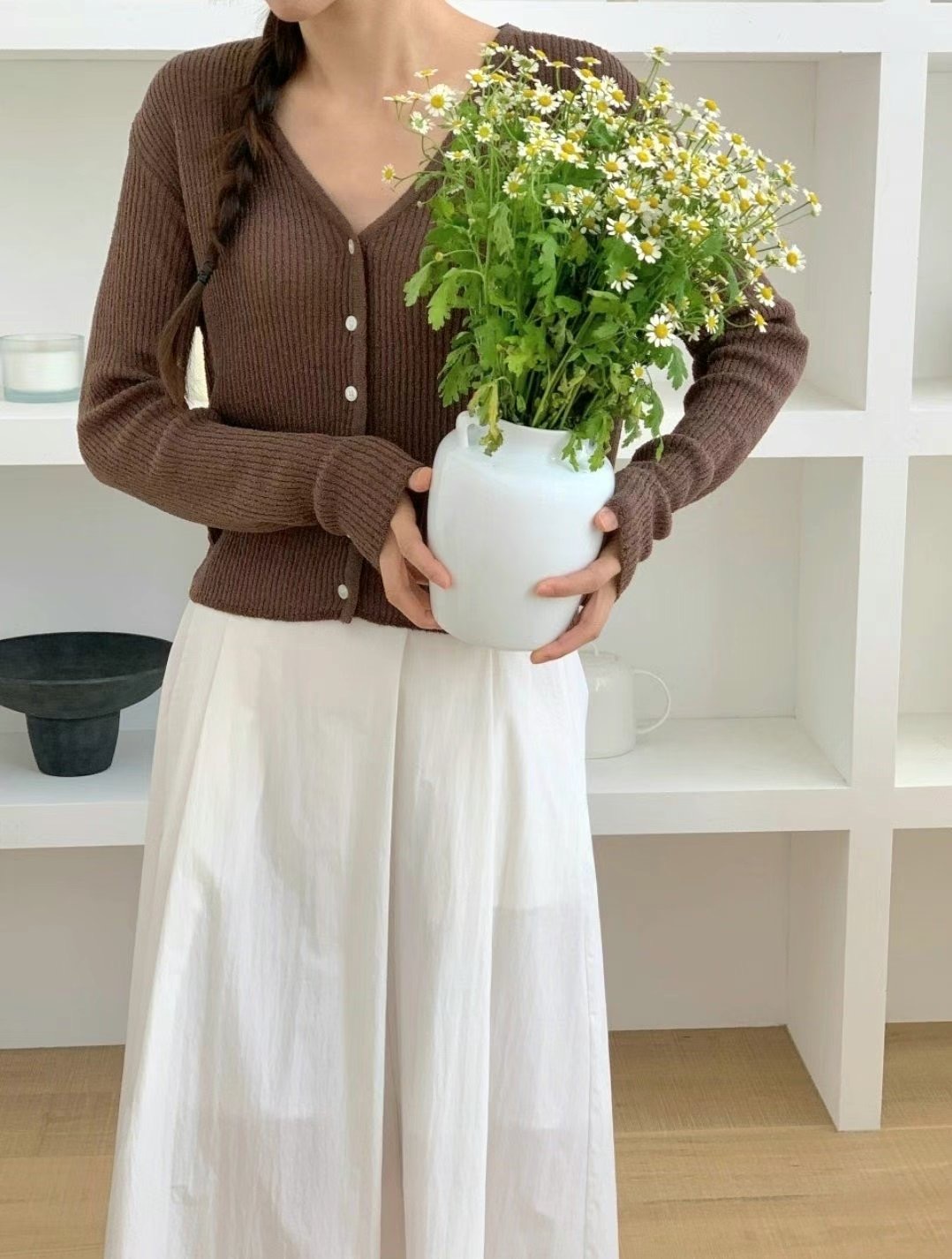 NEAR DEAR韓國直郵㊣女士新款休閑熱賣推薦時尚針織衫羊毛衫NEAR DEAR針織衫