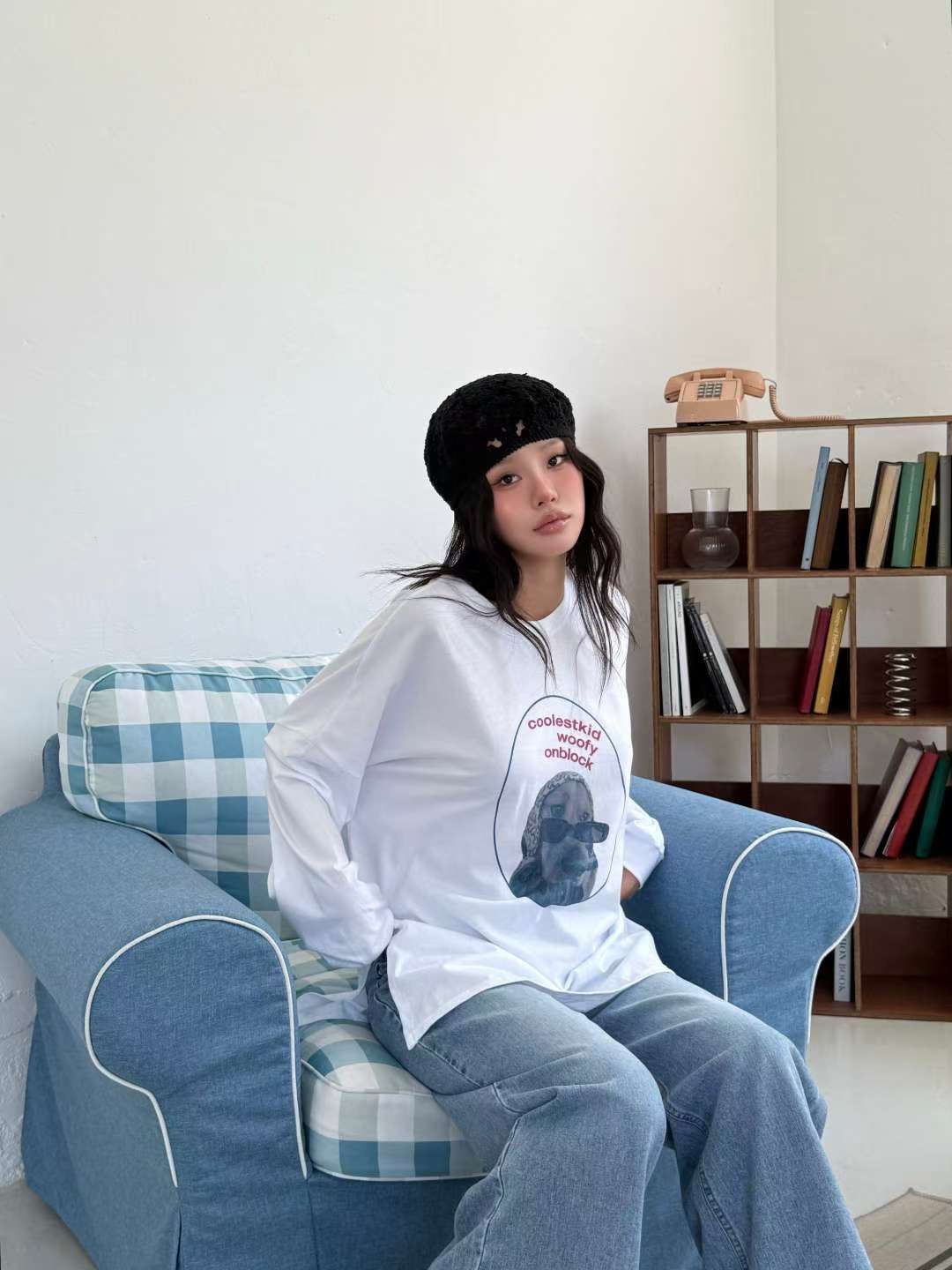 SIENNE-T東大門㊣實拍女士新品真品職業推薦時尚25春夏長袖T恤SIENNE-T長袖T恤