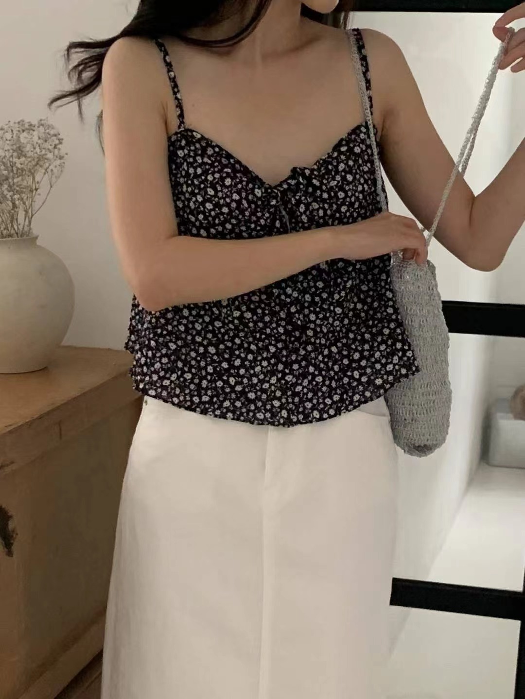 BILLOW韓國代購㊣女士新款真品職業25春夏人氣休閑吊帶背心BILLOW吊帶/背心