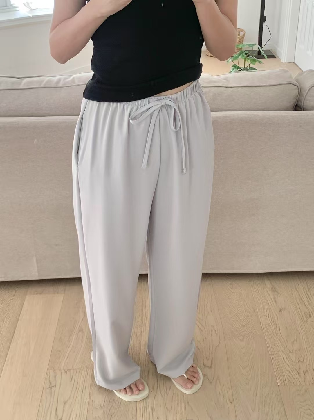 AGATHE東大門㊣直郵女士新品25春夏休閑職業時尚熱賣休閑褲AGATHE休閑褲