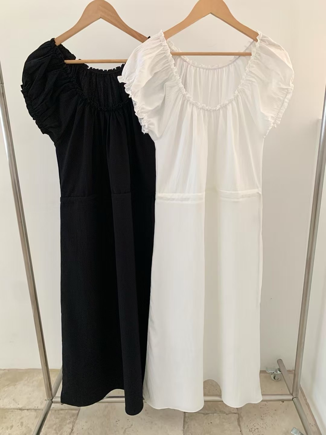 AGATHE東大門㊣實拍女裝新款推薦人氣25春夏時尚職業連衣裙AGATHE連衣裙