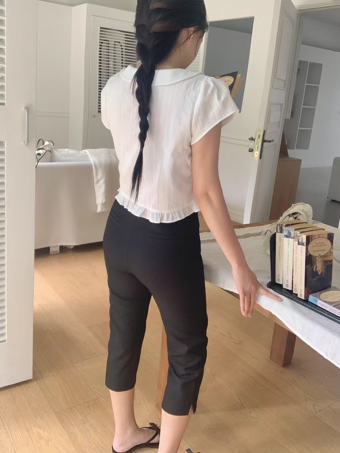 AGATHE東大門㊣直郵女裝新品職業時尚真品人氣休閑推薦休閑褲AGATHE休閑褲