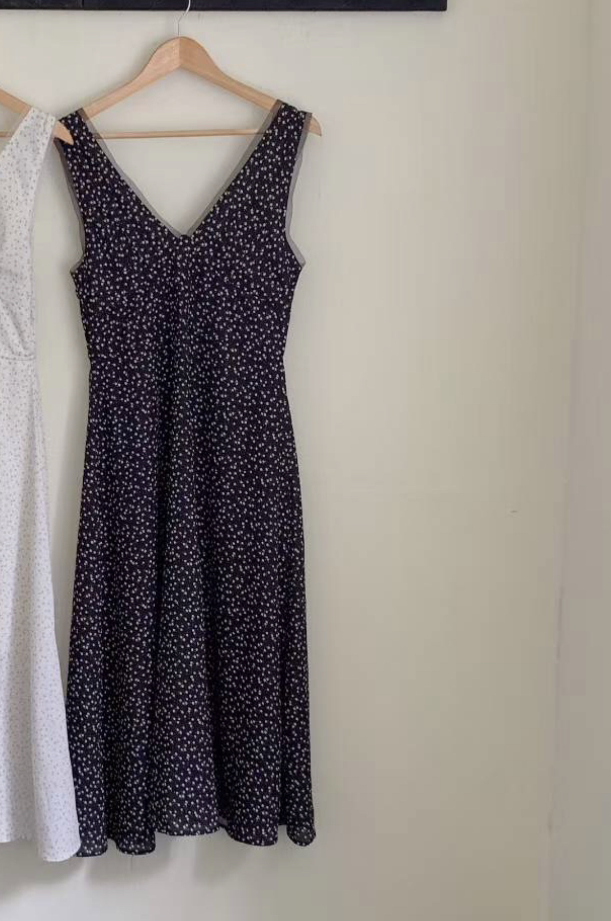 SUMMER MOON韓國直郵㊣女裝新品休閑連衣裙不含內搭蕾絲花花朵SUMMER MOON連衣裙圖色2