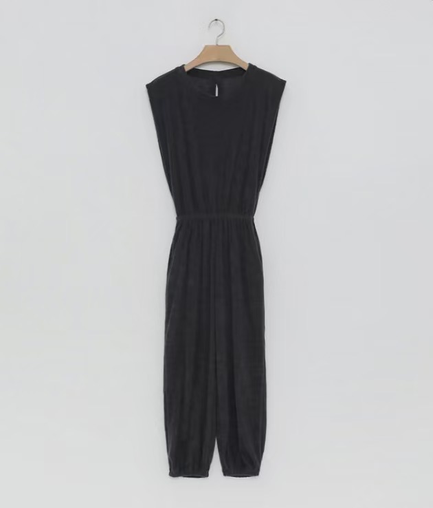 SUMMER MOON韓國直郵㊣女裝新品25春夏推薦休閑連體褲毛圈布SUMMER MOON連體褲圖色3