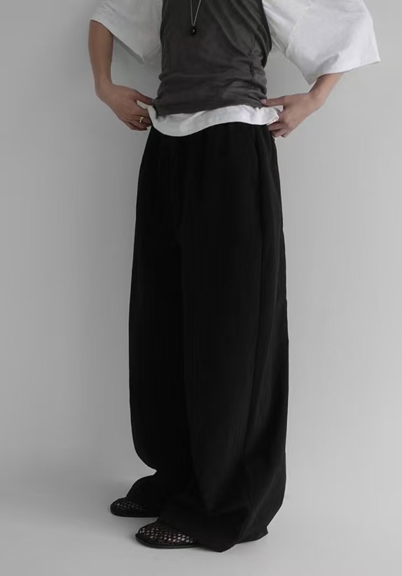 SUMMER MOON東大門㊣實拍女裝新品真品職業推薦休閑褲尼龍SUMMER MOON休閑褲圖色2