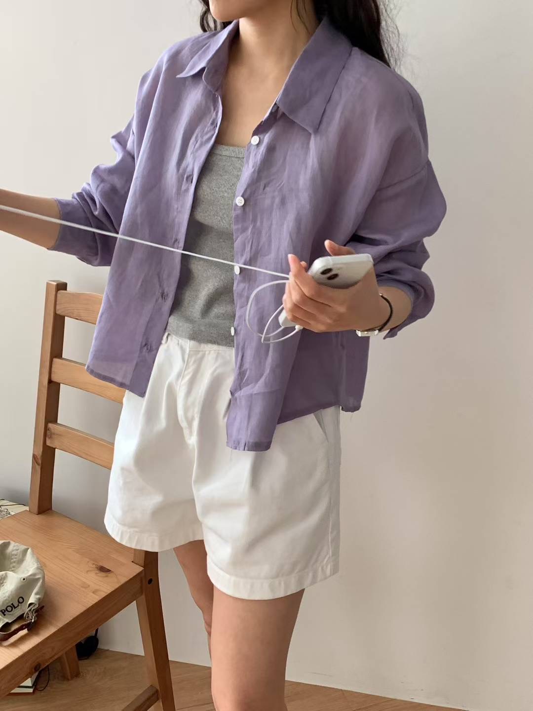 COMMA-콤마-T東大門㊣直郵女士新品熱賣職業時尚襯衫蕾絲衫COMMA襯衫/蕾絲衫