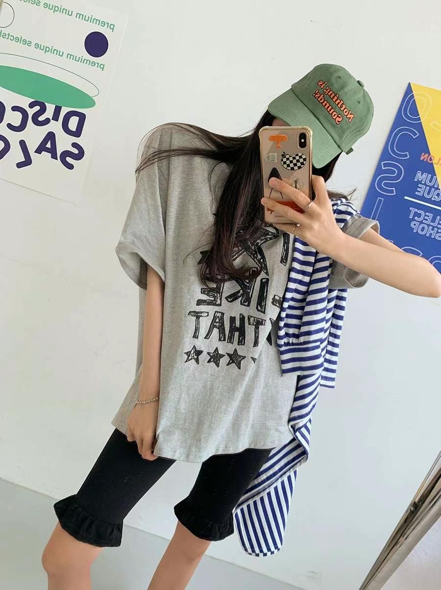 KIKI ROOM東大門㊣代購女士新品職業25春夏休閑時尚人氣T恤KIKI ROOMT恤