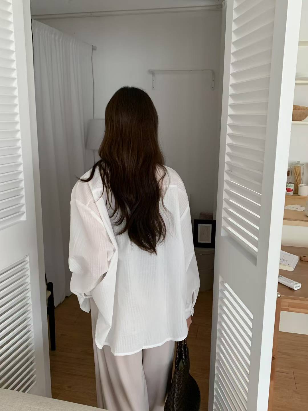 COMMA-콤마-T東大門㊣直郵女裝新品熱賣職業休閑襯衫蕾絲衫COMMA襯衫/蕾絲衫