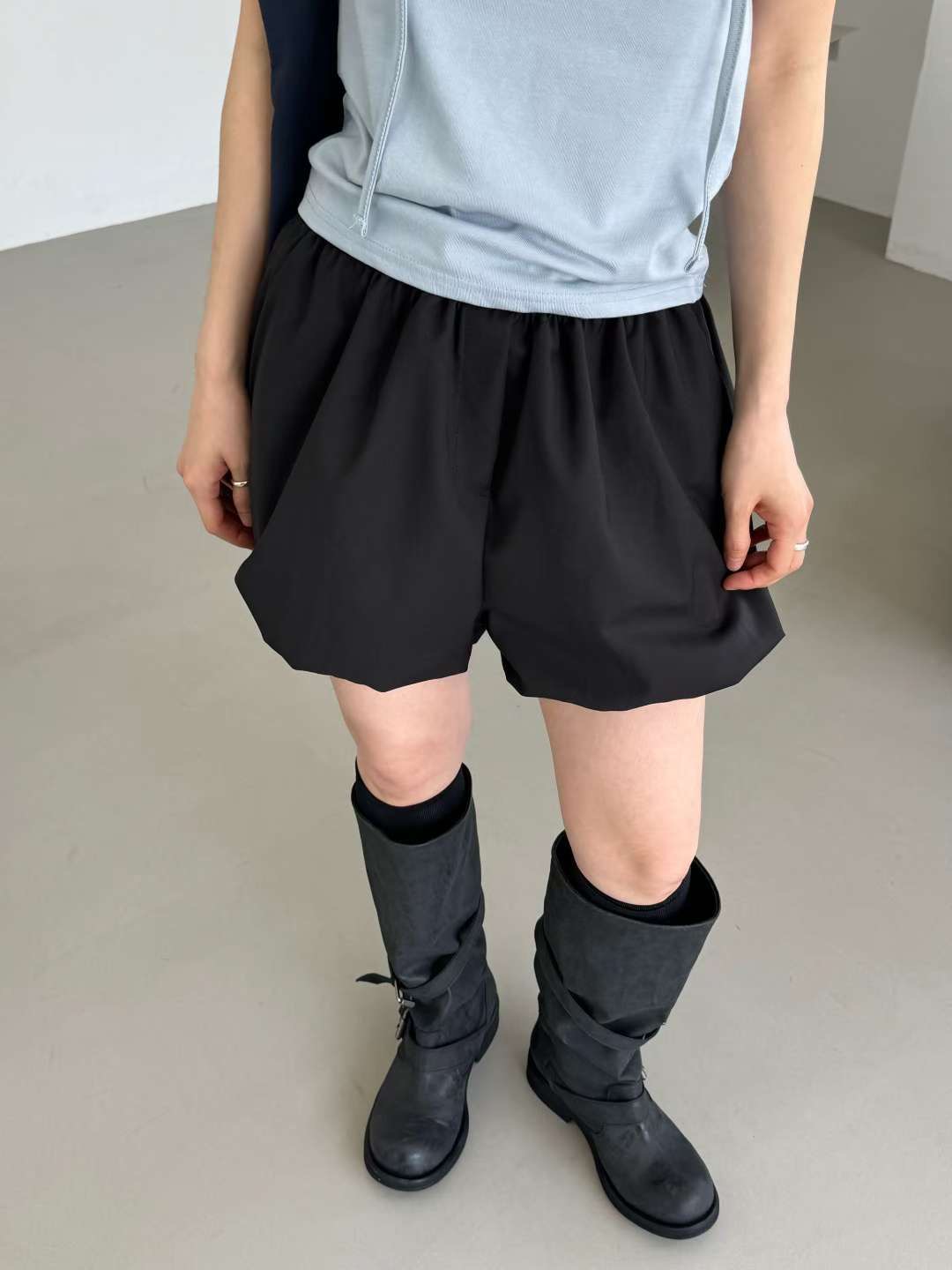 OURSTUDIO韓國代購㊣女裝新品時尚休閑真品人氣熱賣職業裙褲OURSTUDIO裙褲圖色2
