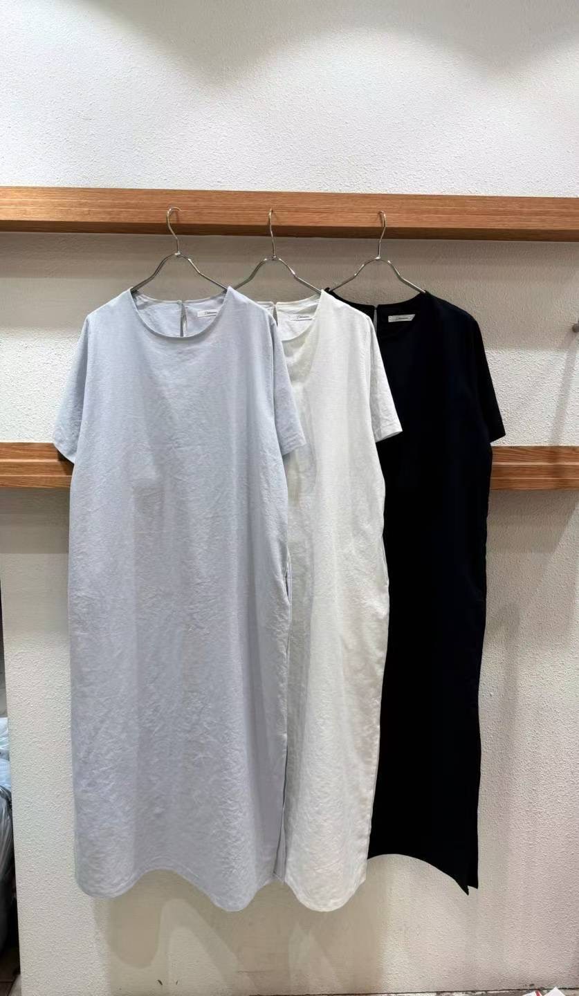T.BLOSSOM韓國直郵㊣女裝新品推薦時尚休閑真品25春夏連衣裙T.BLOSSOM連衣裙圖色2左二色