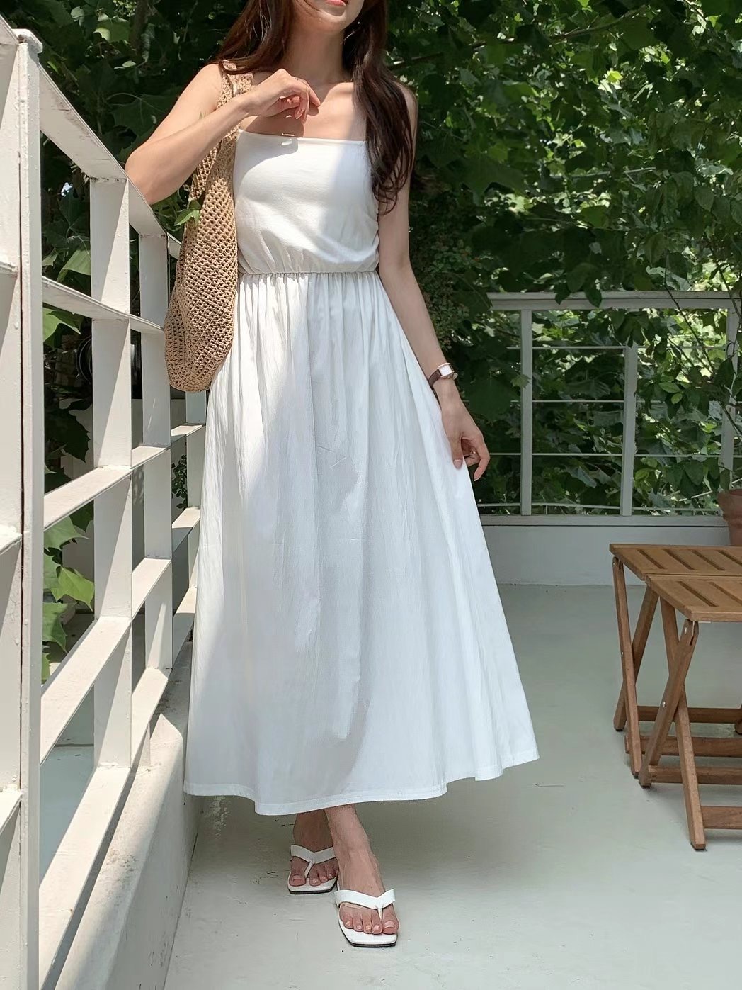 T.BLOSSOM韓國代購㊣女裝新款25春夏熱賣職業休閑推薦連衣裙T.BLOSSOM連衣裙