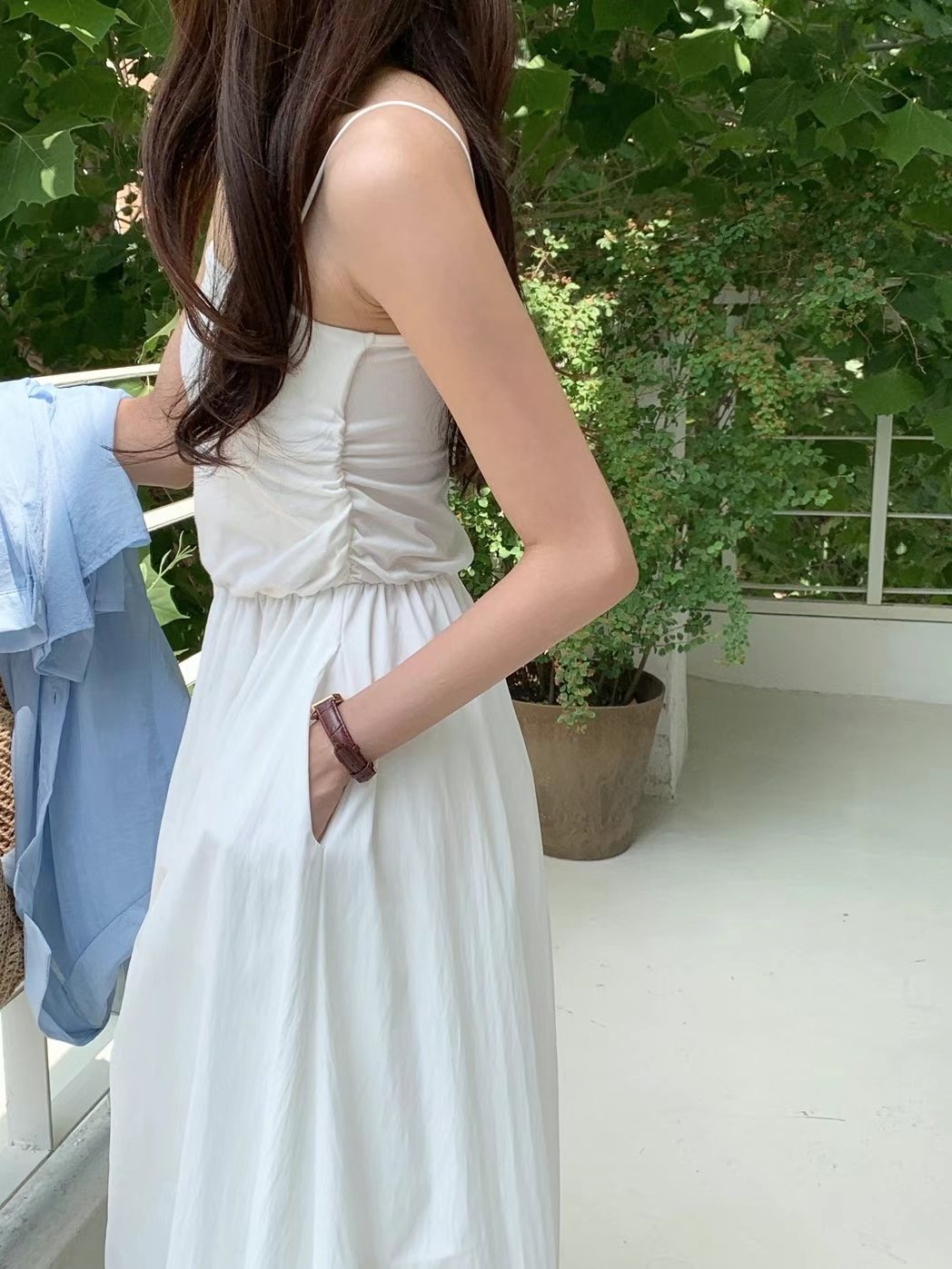 T.BLOSSOM韓國代購㊣女裝新款25春夏熱賣職業休閑推薦連衣裙T.BLOSSOM連衣裙