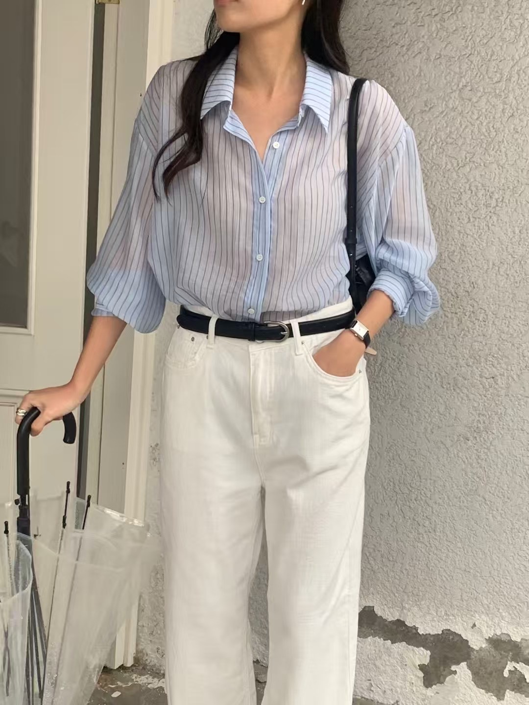 OBOE東大門㊣代購女士新款時尚職業熱賣推薦真品襯衫蕾絲衫OBOE襯衫/蕾絲衫