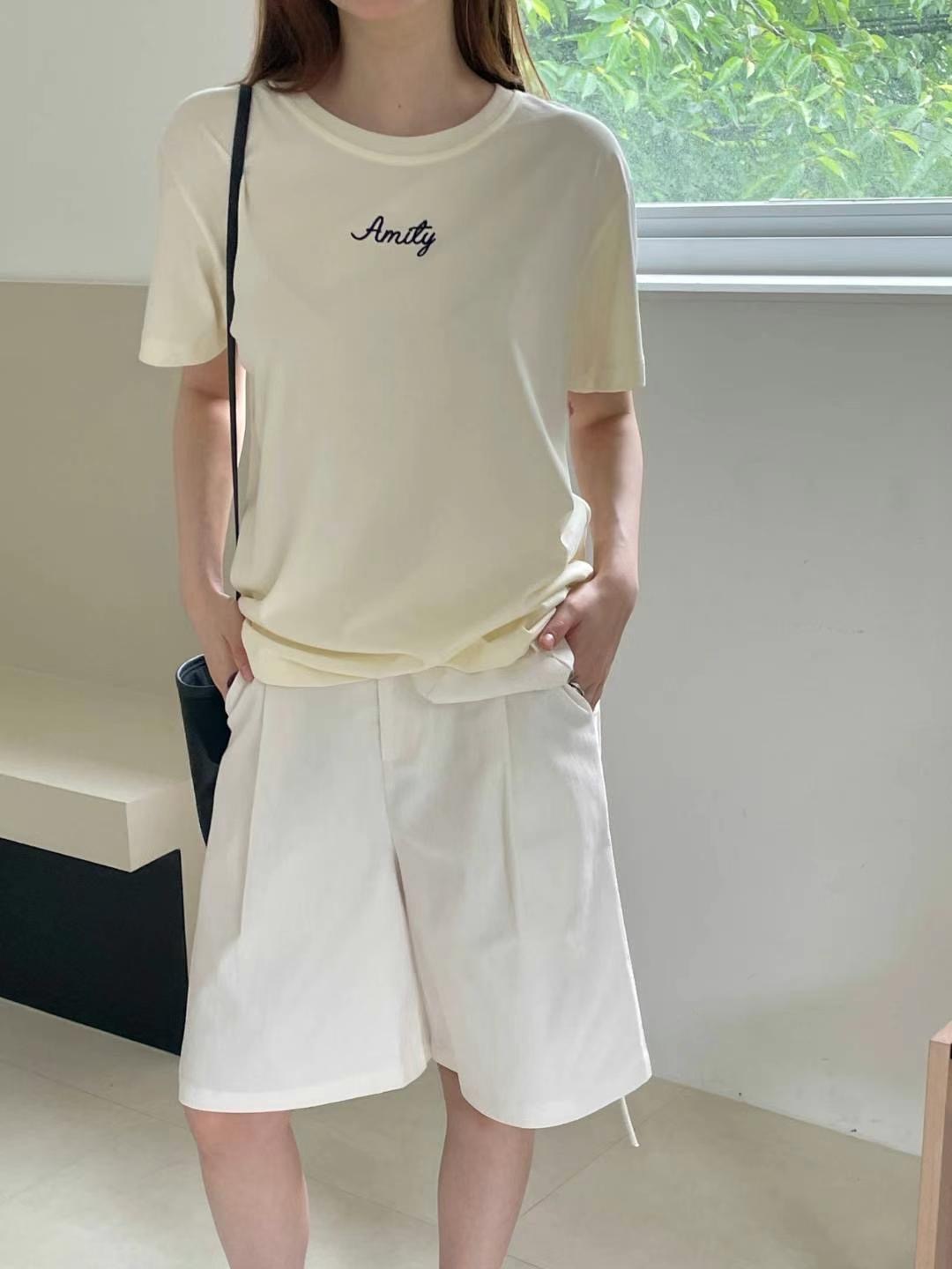 L.REWIND東大門㊣代購女士新品推薦時尚熱賣人氣職業真品T恤L.REWINDT恤圖色2