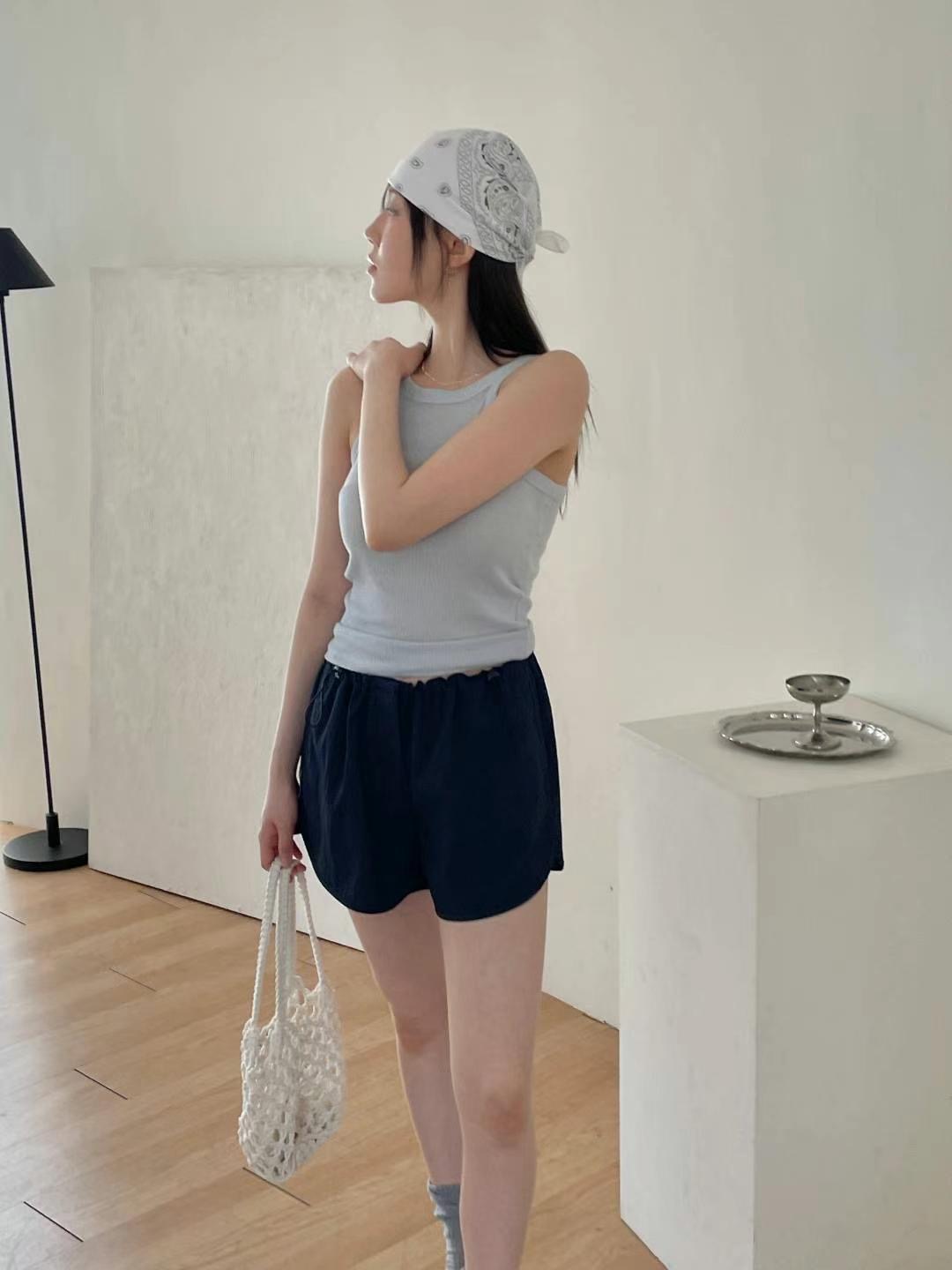 L.REWIND韓國代購㊣女裝新品真品熱賣職業25春夏休閑吊帶背心L.REWIND吊帶/背心