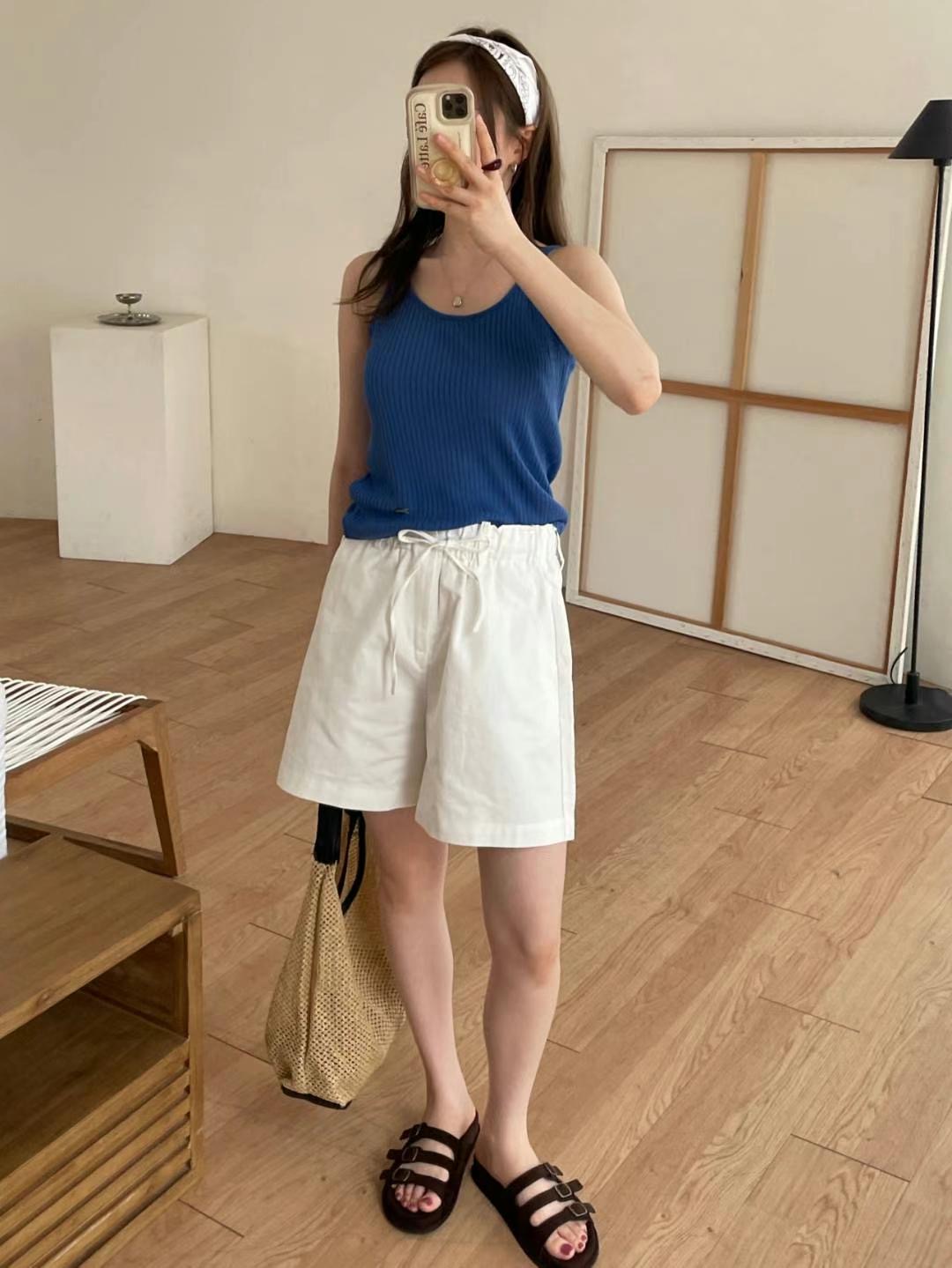 L.REWIND韓國直郵㊣女裝新品人氣休閑熱賣職業時尚25春夏短褲L.REWIND短褲