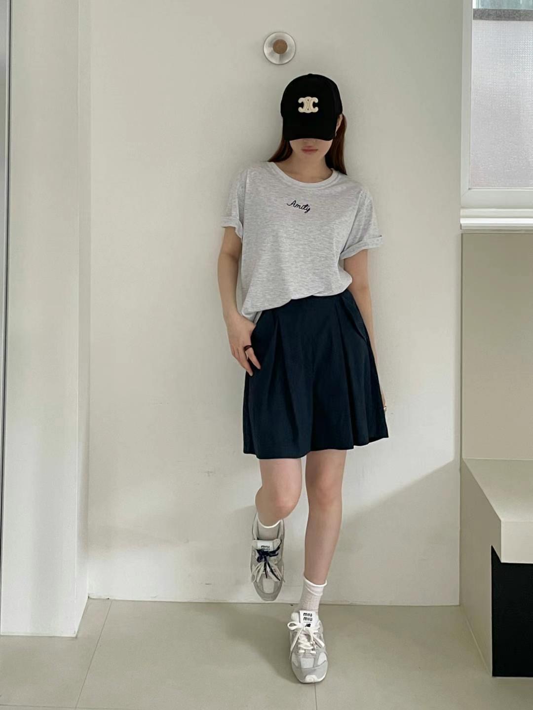 L.REWIND東大門㊣實拍女裝新品時尚人氣25春夏真品推薦短褲L.REWIND短褲
