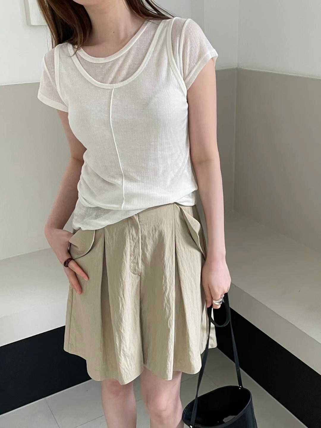 L.REWIND東大門㊣直郵女裝新品職業真品推薦休閑熱賣25春夏套裝L.REWIND套裝
