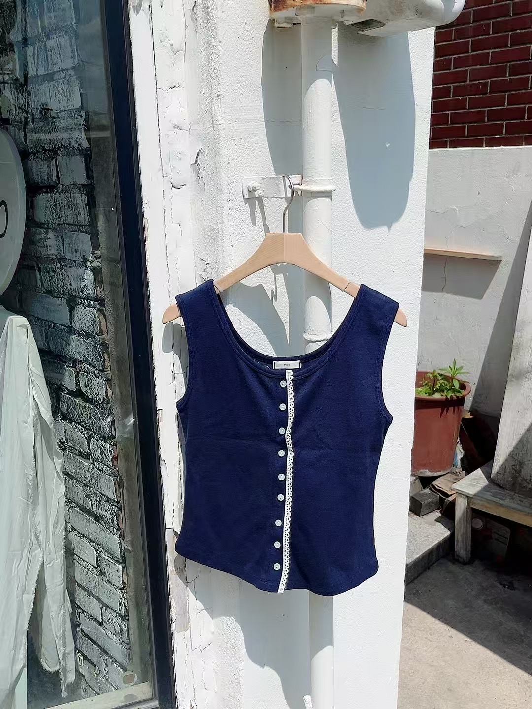 PODO東大門㊣直郵女士新品25春夏時尚休閑推薦人氣吊帶背心PODO吊帶/背心