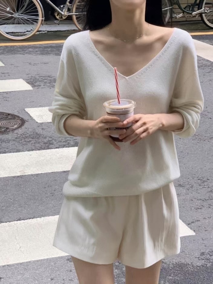 MARCEL韓國代購㊣女裝新款時尚熱賣休閑真品人氣職業針織衫MARCEL針織衫