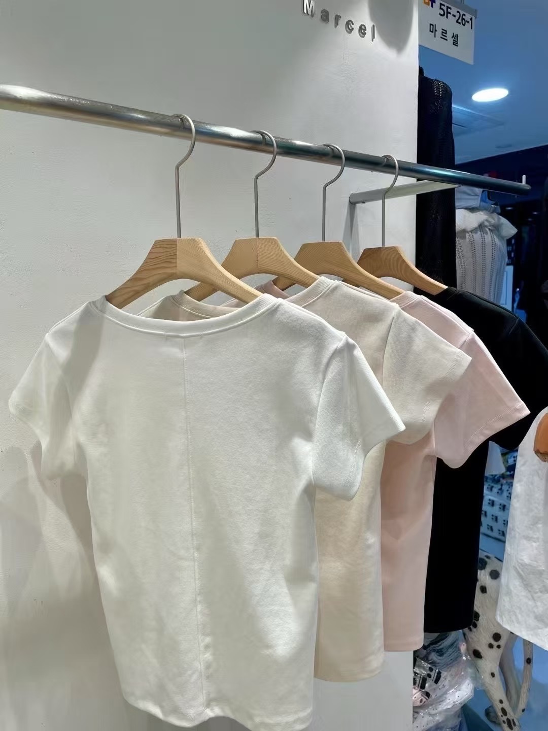 MARCEL韓國直郵㊣女士新品真品時尚職業休閑推薦人氣25春夏T恤MARCELT恤