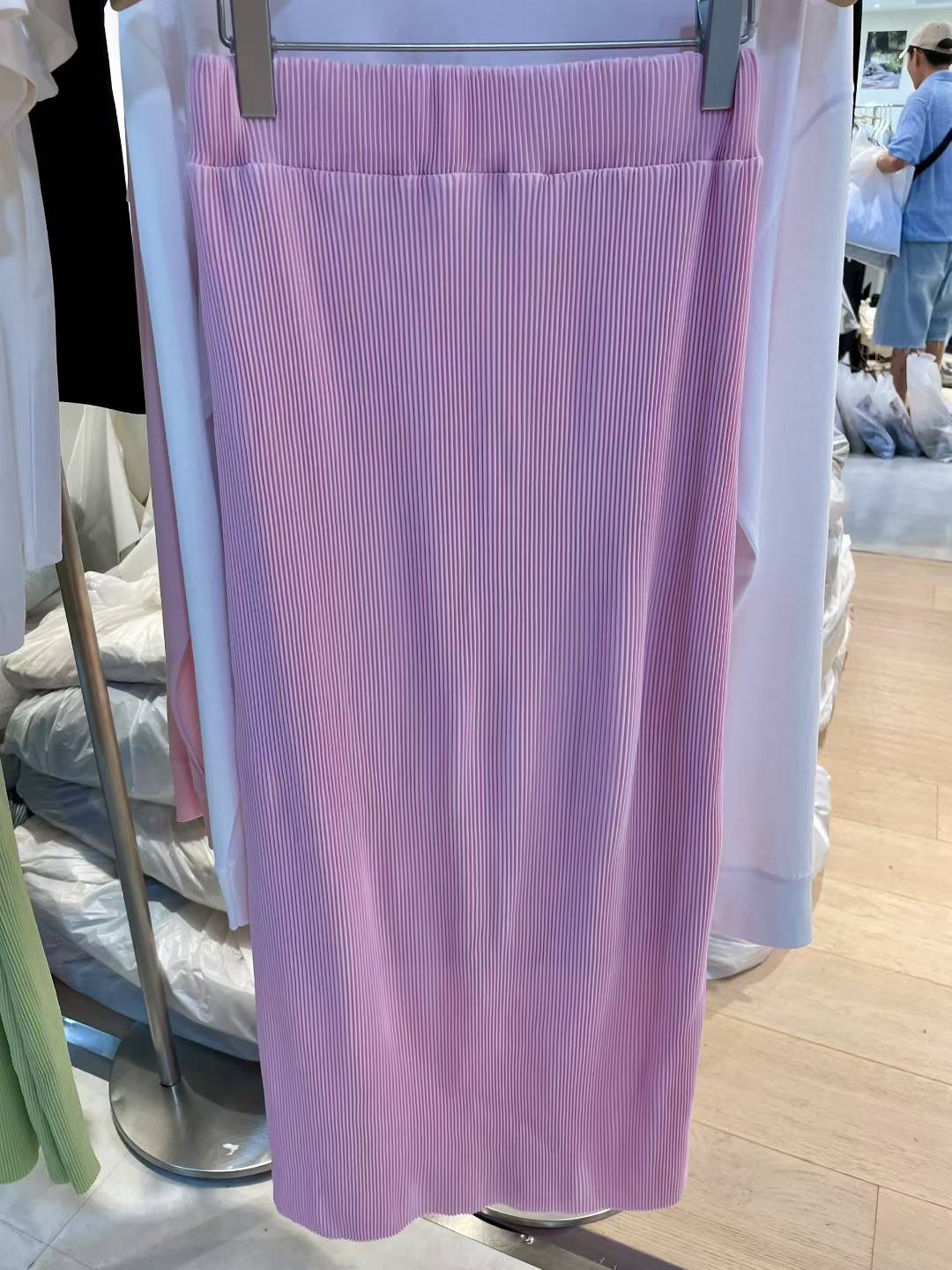MARCEL韓國代購㊣女裝新品人氣真品推薦休閑熱賣25春夏長裙褶皺MARCEL長裙