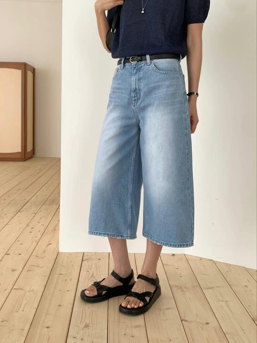 COREBLUE東大門㊣實拍女裝新品25春夏推薦熱賣人氣時尚牛仔褲like core/COREBLUE牛仔褲